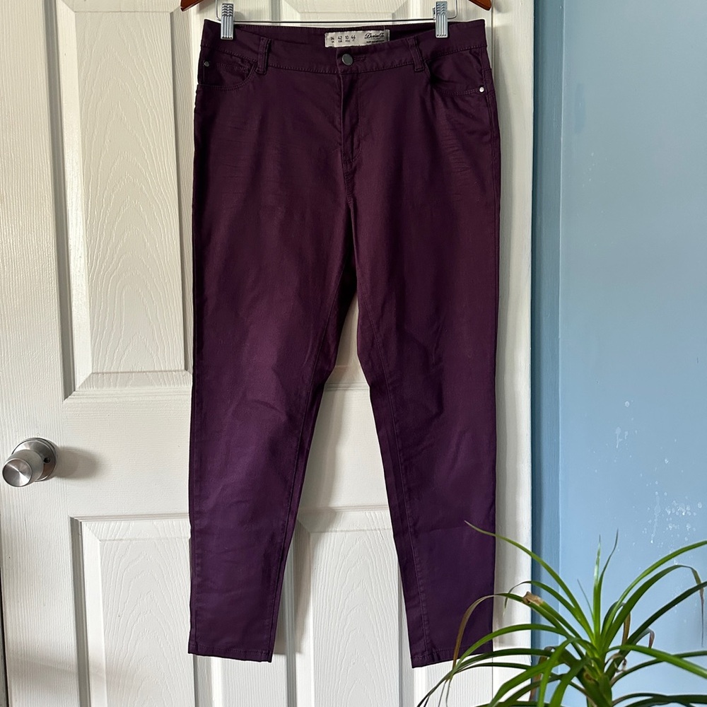 Purple Pants! Denim&Co Women’s Size 10